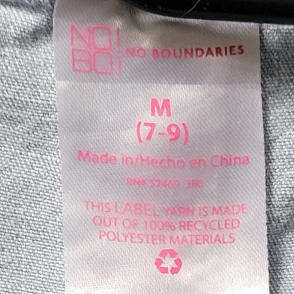 No Boundaries Short Sleeve Jumpsuit Juniors Size 7-9 - Picture 7 of 10